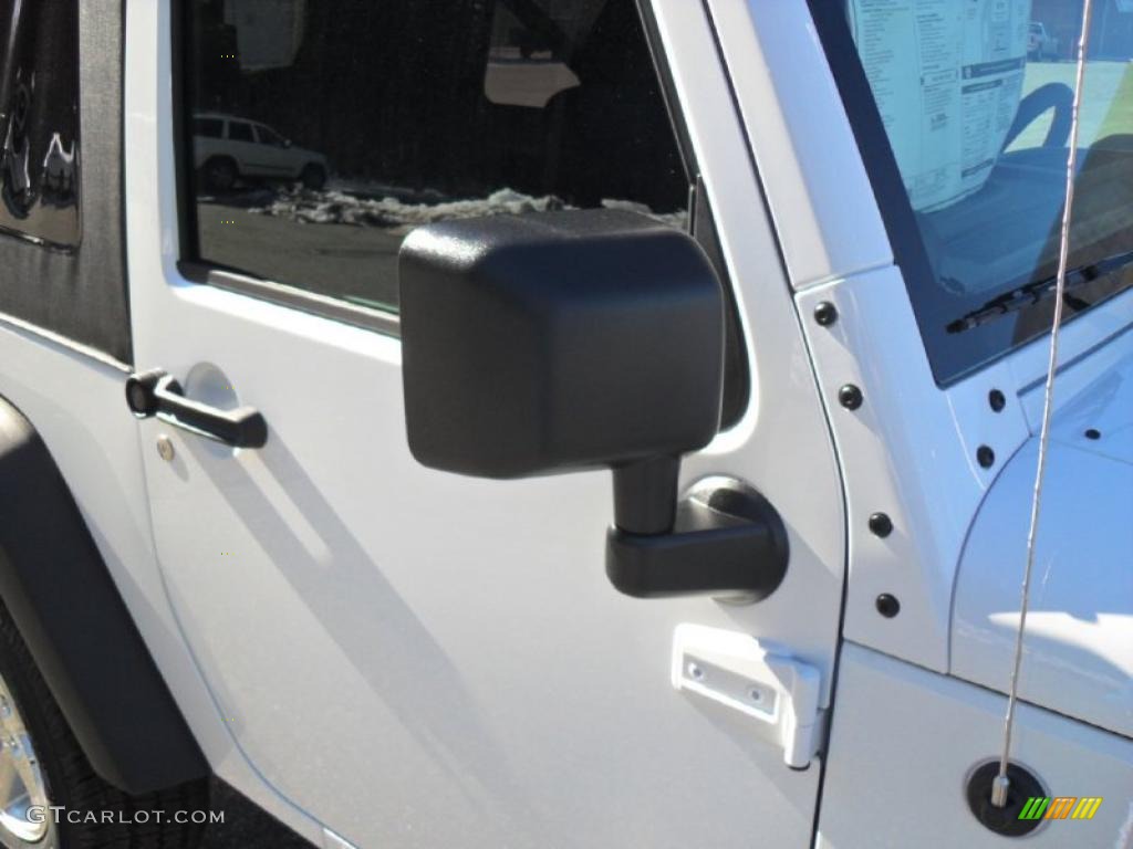 2011 Wrangler Sport S 4x4 - Bright White / Black photo #22