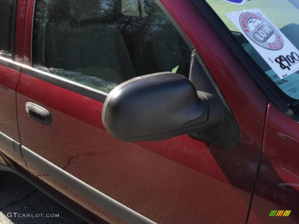 2005 TrailBlazer LS 4x4 - Majestic Red Metallic / Light Gray photo #22