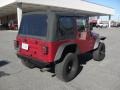 1999 Flame Red Jeep Wrangler Sport 4x4  photo #3