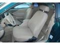Medium Parchment 2000 Ford Mustang V6 Coupe Interior Color