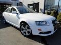 Ibis White - A6 3.2 quattro Sedan Photo No. 1
