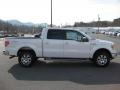2011 White Platinum Metallic Tri-Coat Ford F150 Lariat SuperCrew 4x4  photo #5