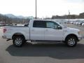 White Platinum Metallic Tri-Coat - F150 Lariat SuperCrew 4x4 Photo No. 5