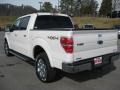 2011 White Platinum Metallic Tri-Coat Ford F150 Lariat SuperCrew 4x4  photo #8
