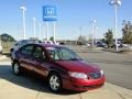 2007 Berry Red Saturn ION 2 Sedan  photo #2