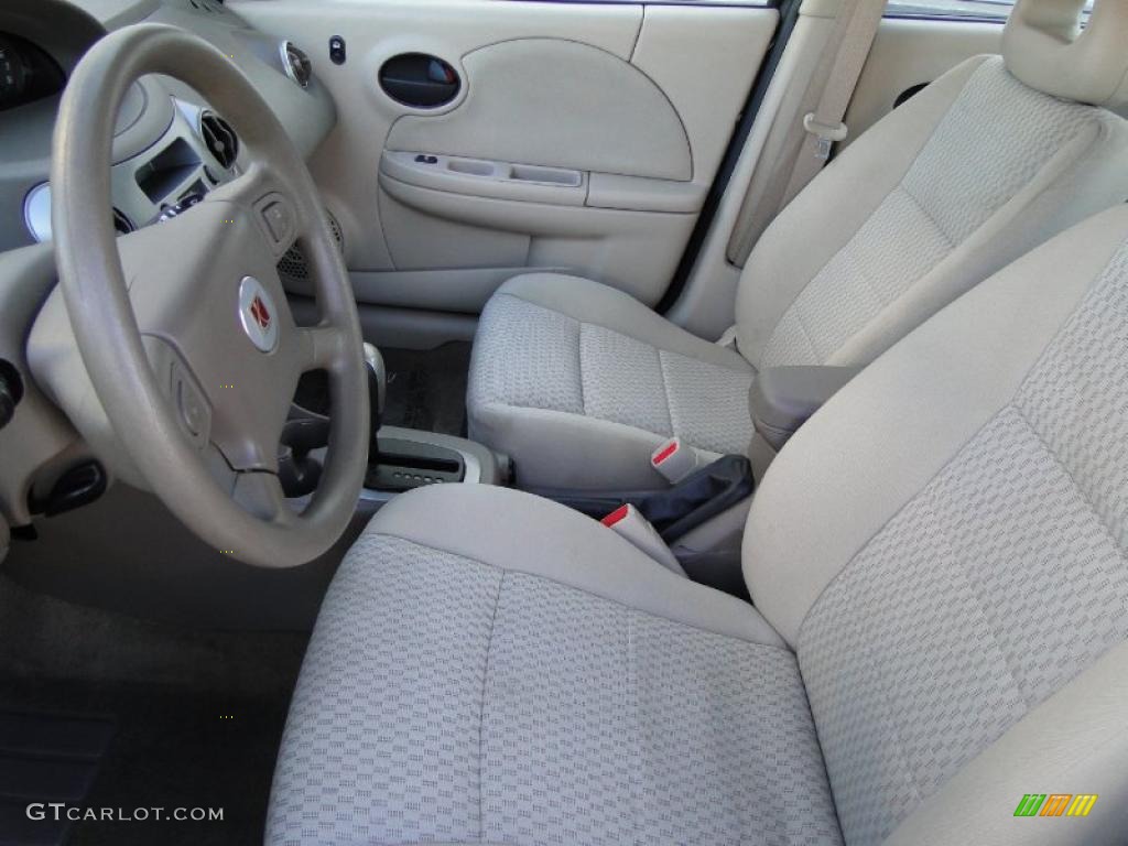 Tan Interior 2007 Saturn ION 2 Sedan Photo #43169107