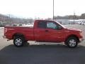 2011 Race Red Ford F150 XLT SuperCab 4x4  photo #5
