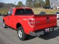 2011 Race Red Ford F150 XLT SuperCab 4x4  photo #8
