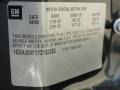 Info Tag of 2007 ION 2 Sedan