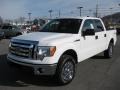 White Platinum Metallic Tri-Coat - F150 XLT SuperCrew 4x4 Photo No. 2