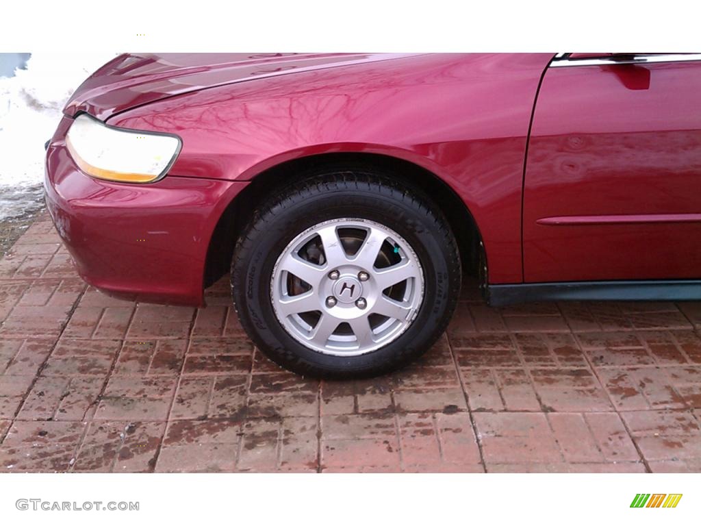 2002 Accord EX Sedan - Firepepper Red Pearl / Ivory photo #8