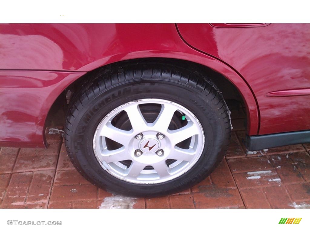 2002 Accord EX Sedan - Firepepper Red Pearl / Ivory photo #10