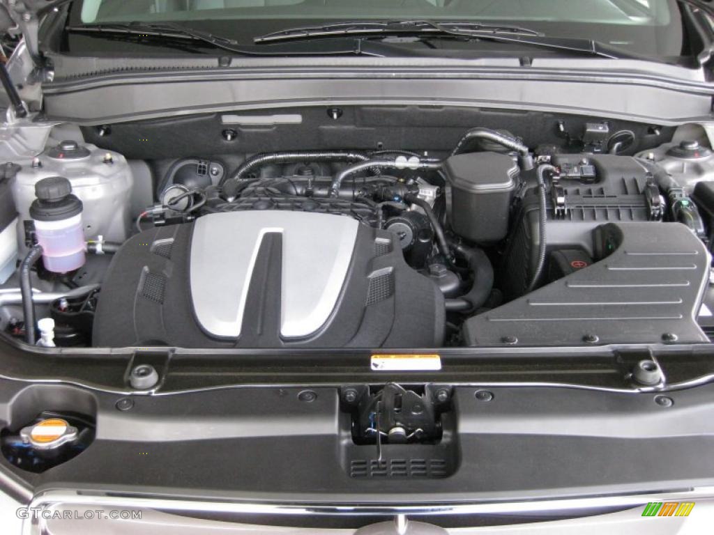 2011 Hyundai Santa Fe SE AWD 3.5 Liter DOHC 24-Valve VVT V6 Engine Photo #43170333