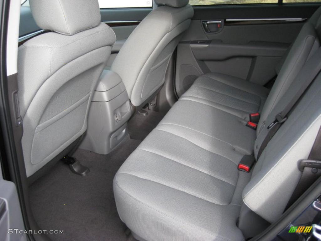 Gray Interior 2011 Hyundai Santa Fe GLS AWD Photo #43170831