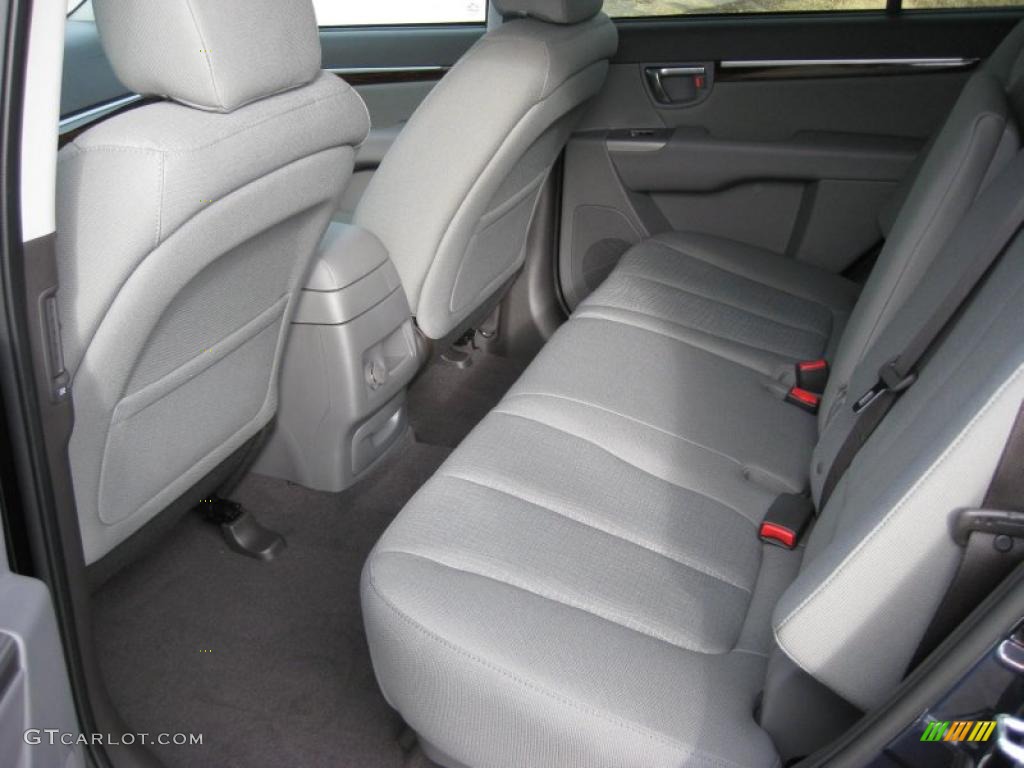 2011 Santa Fe GLS AWD - Pacific Blue Pearl / Gray photo #15