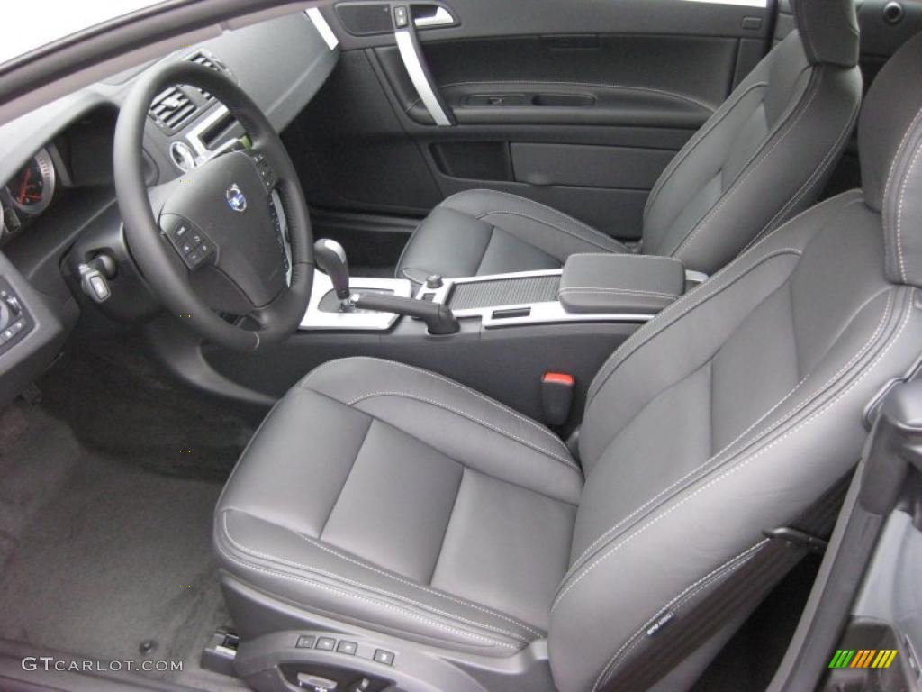 Soverign Hide Off Black Leather/Off Black Interior 2011 Volvo C70 T5 Photo #43171749