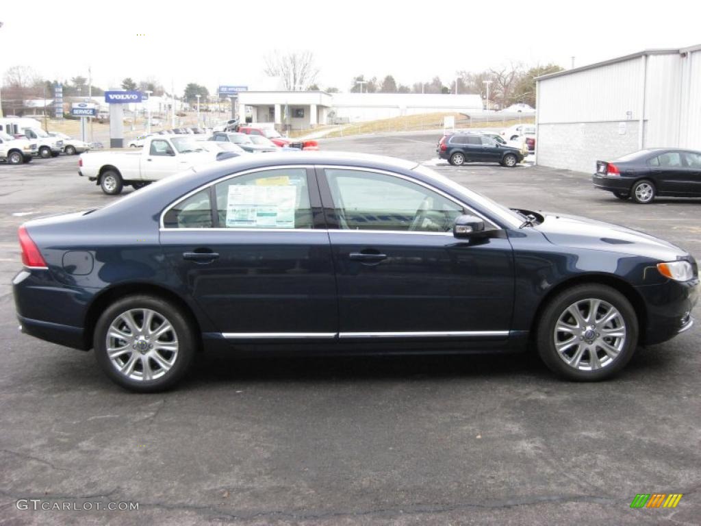 2011 S80 3.2 - Caspian Blue Metallic / Sandstone Beige photo #5