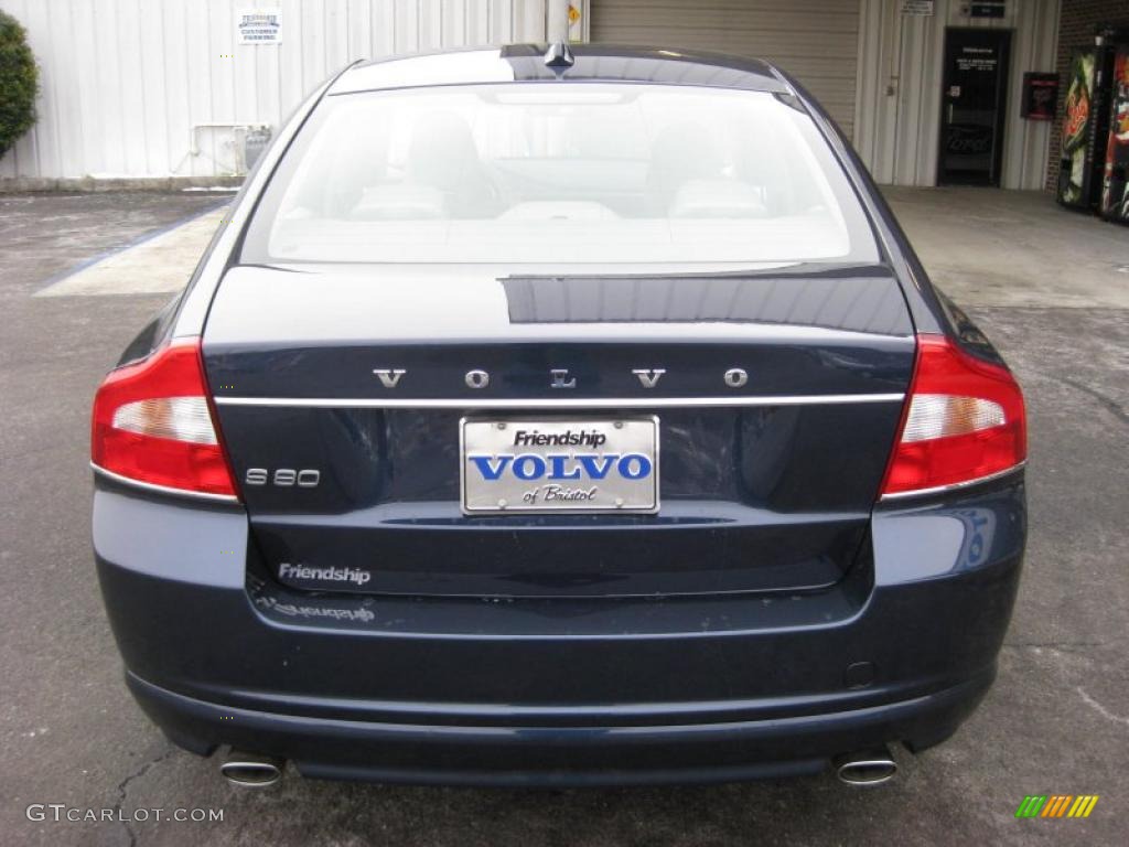 2011 S80 3.2 - Caspian Blue Metallic / Sandstone Beige photo #7