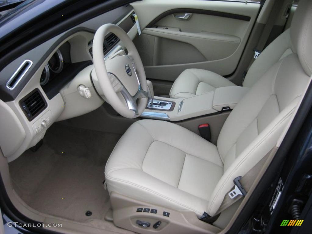 Sandstone Beige Interior 2011 Volvo S80 3.2 Photo #43172221