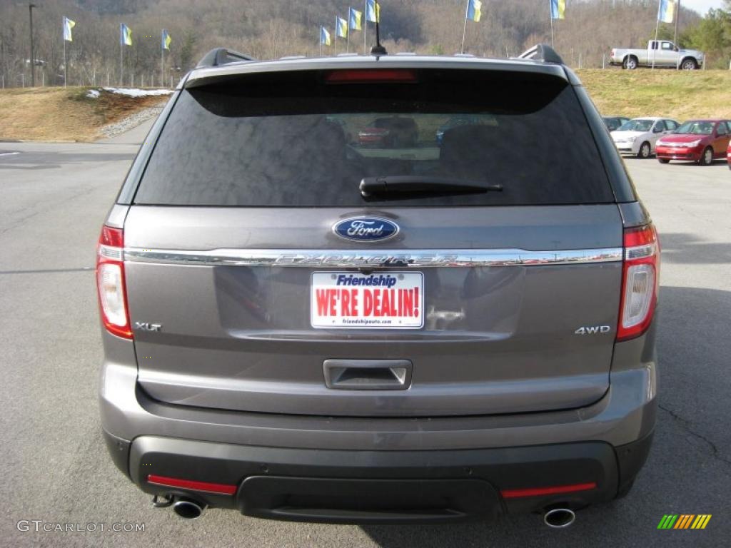 2011 Explorer XLT 4WD - Sterling Grey Metallic / Charcoal Black photo #7