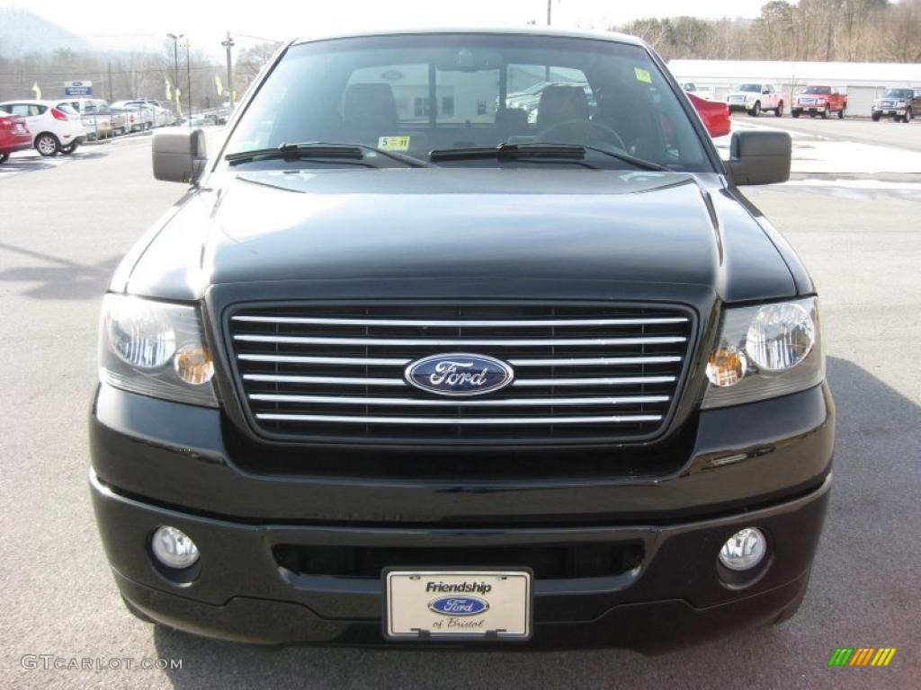 2006 F150 Harley-Davidson SuperCab 4x4 - Black / Black photo #3