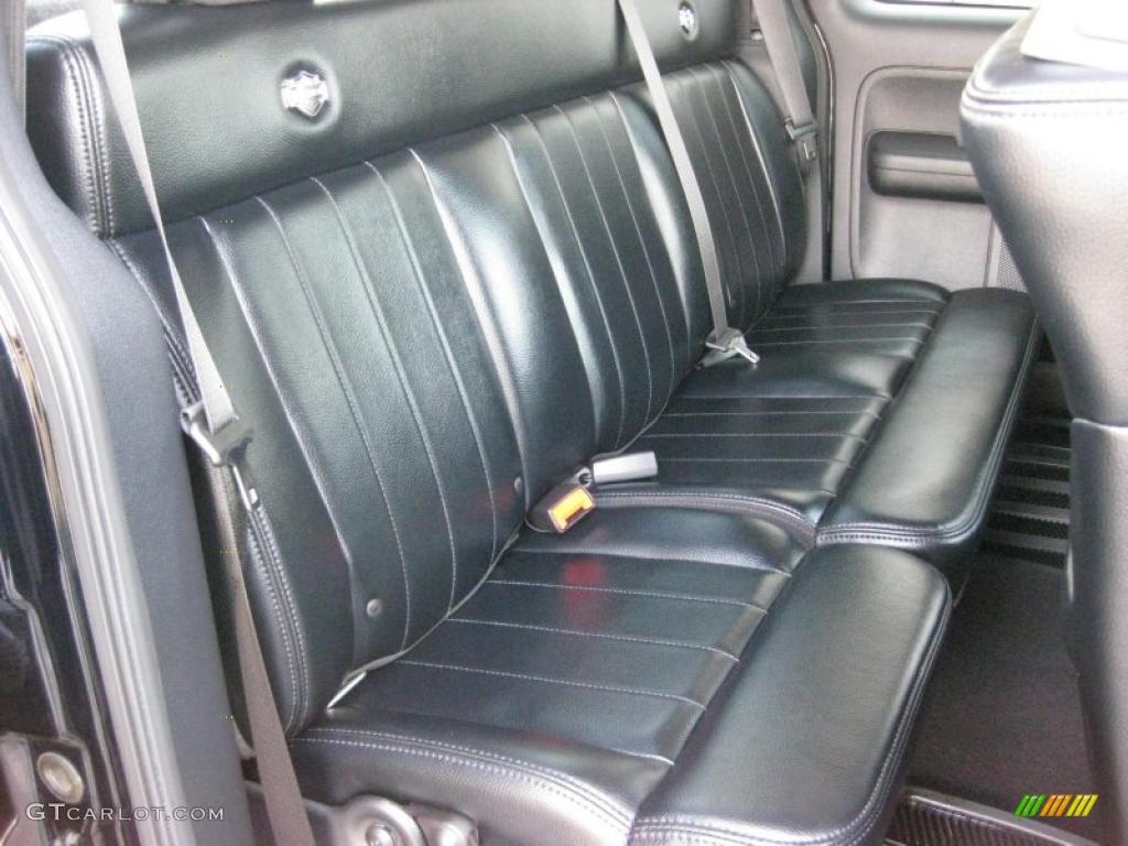 Black Interior 2006 Ford F150 Harley-Davidson SuperCab 4x4 Photo #43175014
