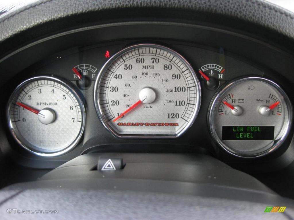 2006 Ford F150 Harley-Davidson SuperCab 4x4 Gauges Photo #43175106