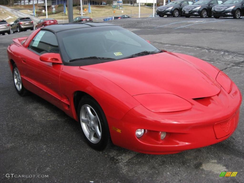 Bright Red 2001 Pontiac Firebird Coupe Exterior Photo #43175714