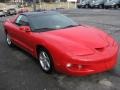 Bright Red 2001 Pontiac Firebird Coupe Exterior