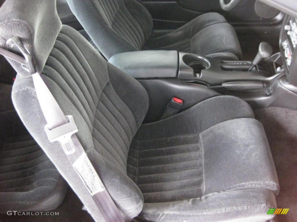 Ebony Interior 2001 Pontiac Firebird Coupe Photo #43175954