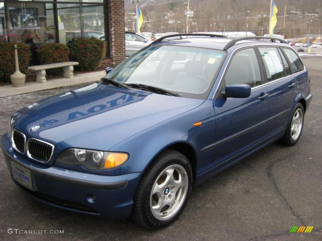 Topaz Blue Metallic 2002 BMW 3 Series 325xi Wagon Exterior Photo #43176126