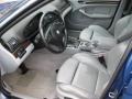 Grey 2002 BMW 3 Series 325xi Wagon Interior Color