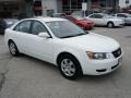 Powder White Pearl 2006 Hyundai Sonata GL Exterior