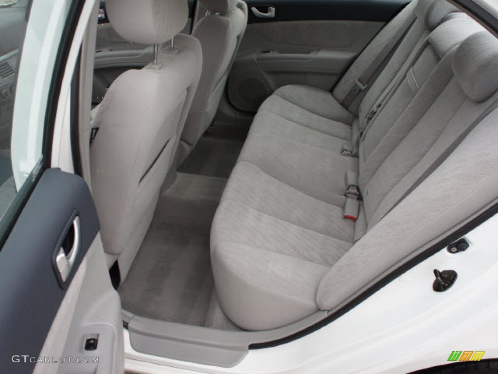 Gray Interior 2006 Hyundai Sonata GL Photo #43179062