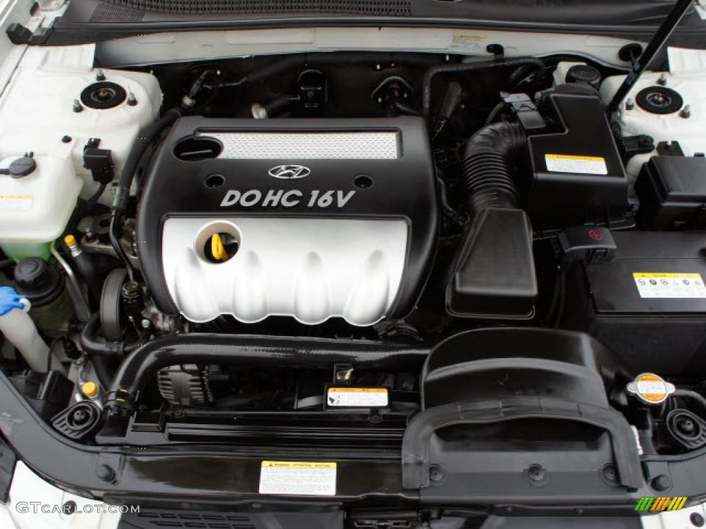 2006 Hyundai Sonata GL 2.4 Liter DOHC 16V VVT 4 Cylinder