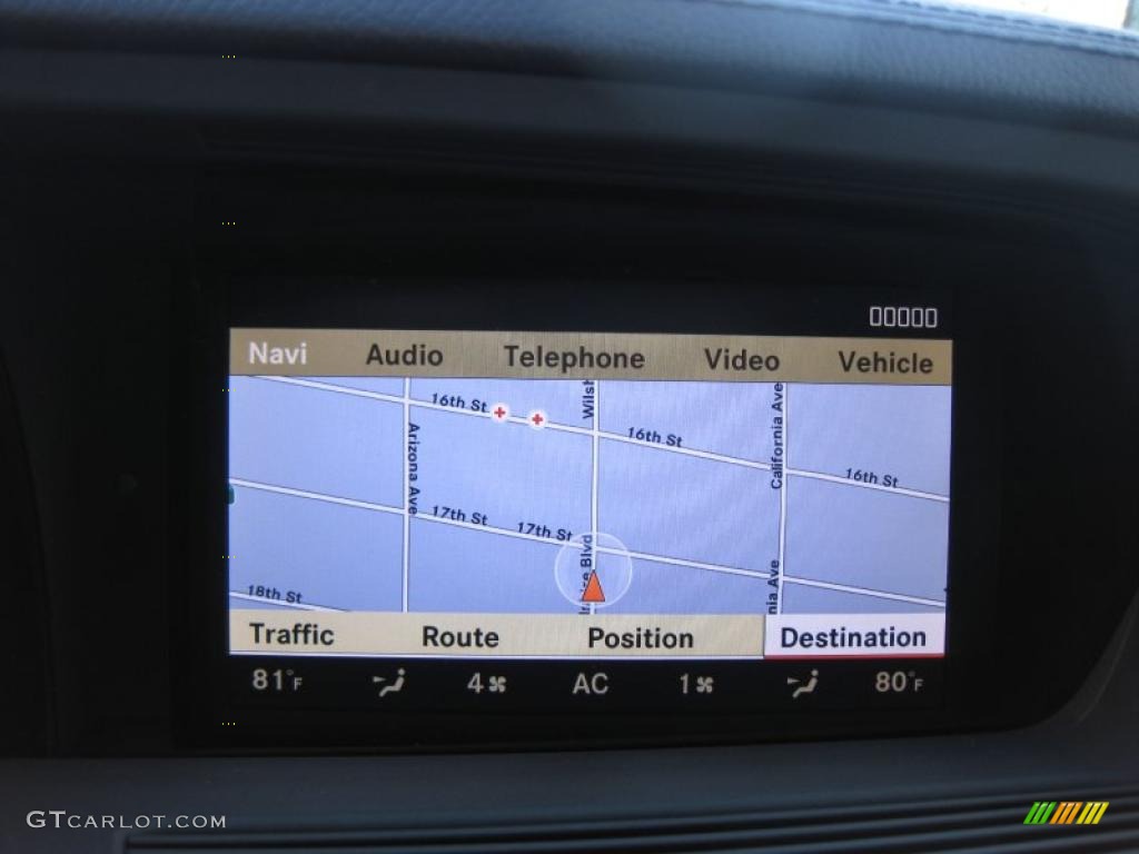 2008 Mercedes-Benz S 550 Sedan Navigation Photo #43190098