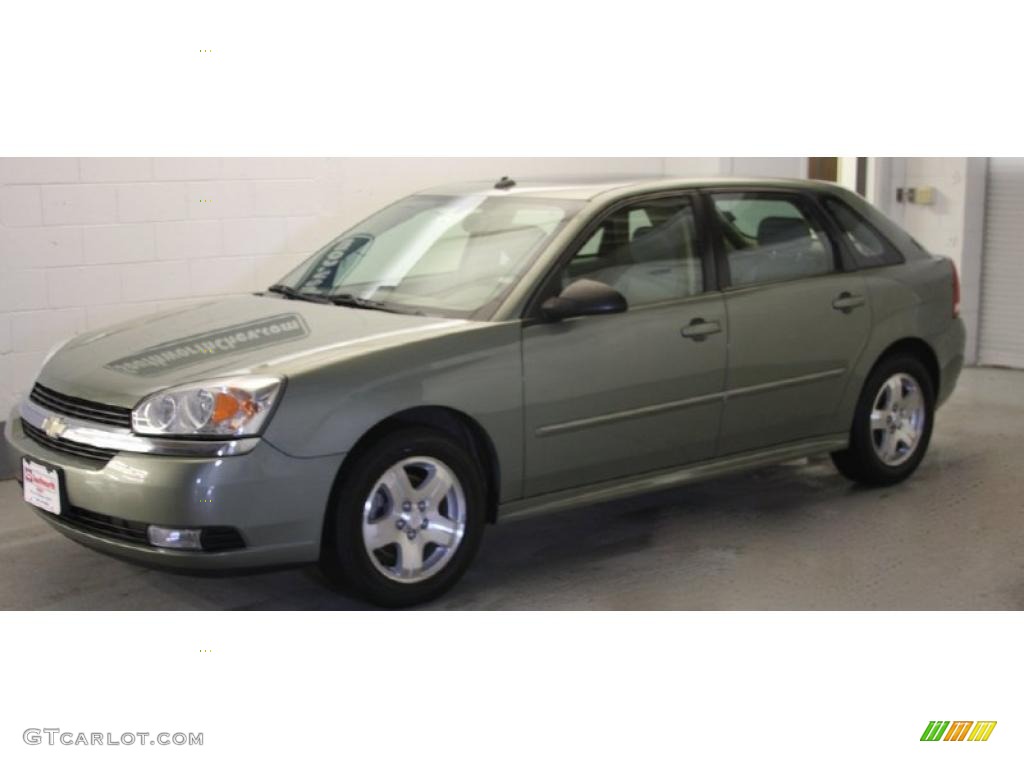 2004 Malibu Maxx LT Wagon - Silver Green Metallic / Neutral photo #2