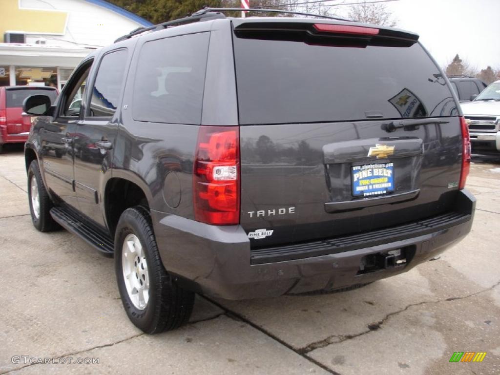 2010 Tahoe LT 4x4 - Taupe Gray Metallic / Light Titanium/Dark Titanium photo #6