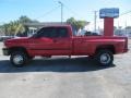 2000 Flame Red Dodge Ram 3500 SLT Extended Cab 4x4 Dually  photo #7
