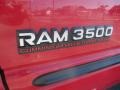 2000 Flame Red Dodge Ram 3500 SLT Extended Cab 4x4 Dually  photo #16