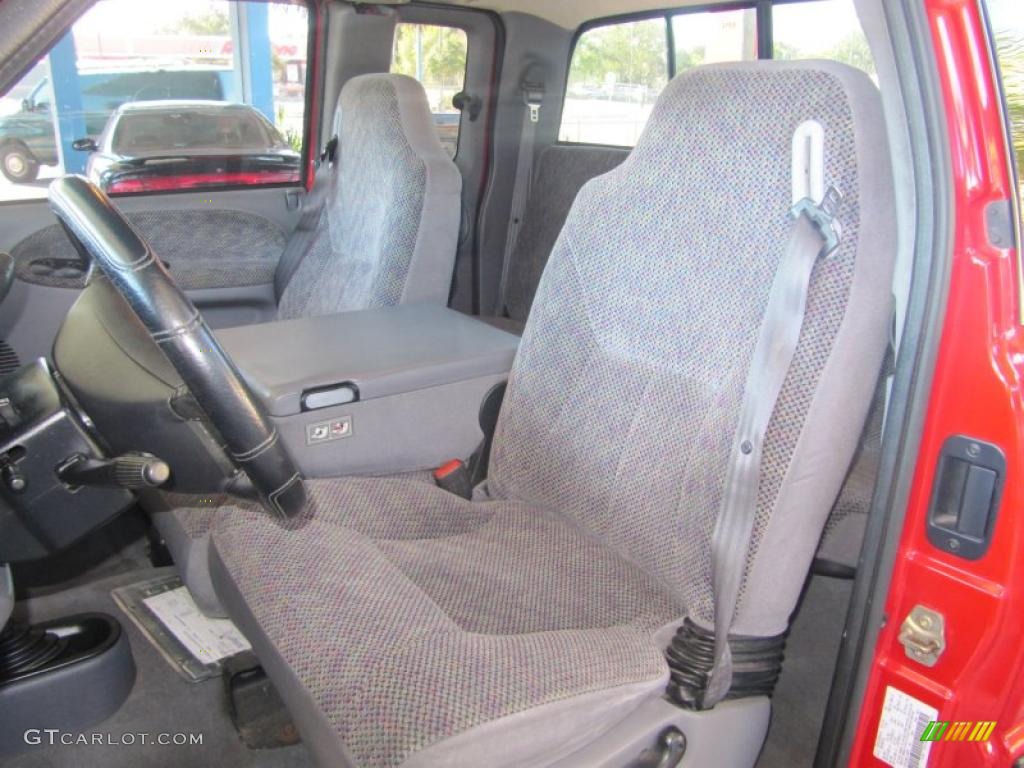 2000 Ram 3500 SLT Extended Cab 4x4 Dually - Flame Red / Mist Gray photo #27