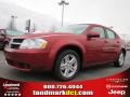 2010 Inferno Red Crystal Pearl Dodge Avenger Express  photo #1