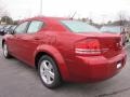 2010 Inferno Red Crystal Pearl Dodge Avenger Express  photo #2