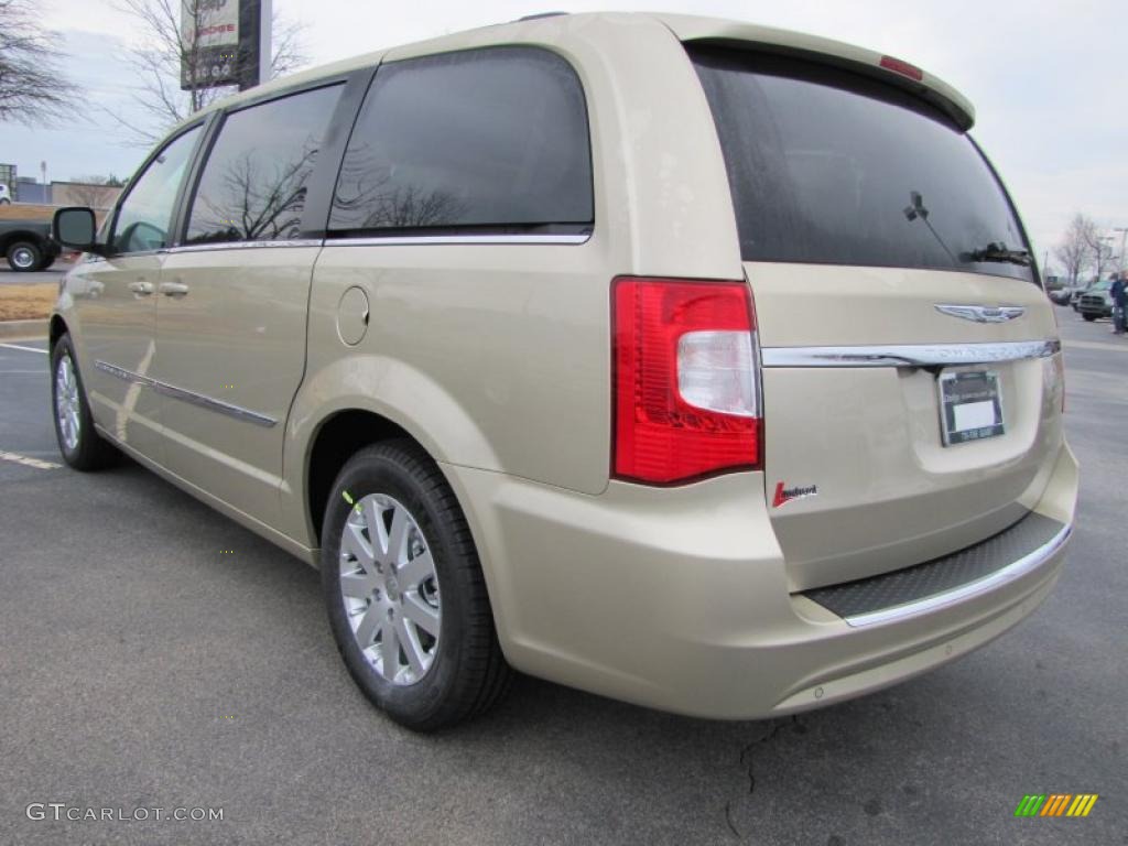 White Gold Metallic 2011 Chrysler Town & Country Touring - L Exterior Photo #43192686