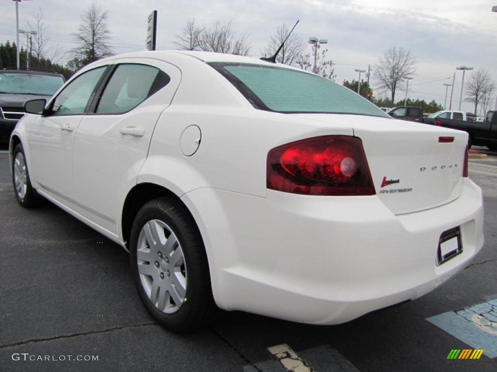 Stone White 2011 Dodge Avenger Express Exterior Photo #43193430