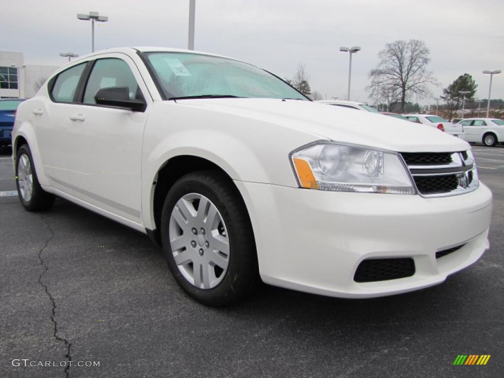 Stone White 2011 Dodge Avenger Express Exterior Photo #43193462