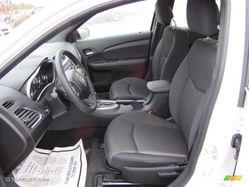 Black Interior 2011 Dodge Avenger Express Photo #43193498