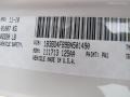  2011 Avenger Express Stone White Color Code PW1