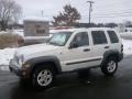 2005 Stone White Jeep Liberty Sport 4x4  photo #1