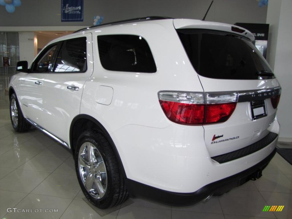 Stone White 2011 Dodge Durango Citadel Exterior Photo #43194746